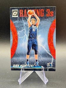 2023/24 Donruss Optic - Dirk Nowitzki 'International Red Raining 3s' - #10 - Bild 1 von 2