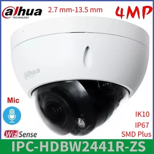 Dahua IPC-HDBW2441R-ZS 4MP 2.7 mm–13.5 mm WizSense PoE IP Camera IR 40m SMD+ MIC - Picture 1 of 10