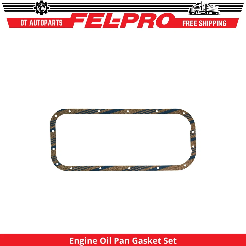 For 1958 Edsel Citation 6.7L V8 Engine Oil Pan Gasket Set Fel-Pro - Image 1 of 1