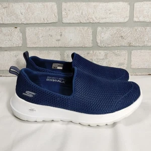 Skechers Go Walk Shoes Women 7.5 Blue Lightweight Slip On Comfort  - Picture 1 of 9