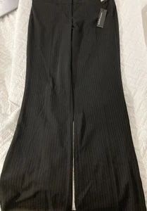 Express Editor Pinstripe, Low Rise, Flare Leg, Dress Pant, 6R, NWT - Picture 1 of 10