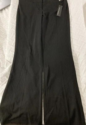 Express Editor Pinstripe, Low Rise, Flare Leg, Dress Pant, 6R, NWT - Image 1 of 4