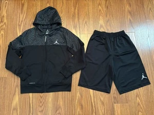 JORDAN Boys Jacket & Shorts Lot Size L 12-13 - Picture 1 of 8