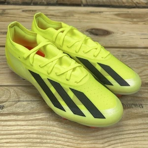 Botines de fútbol Adidas X Crazyfast Pro FG energía solar para hombre’s 7/mujer’s 8 amarillos - Imagen 1 de 8