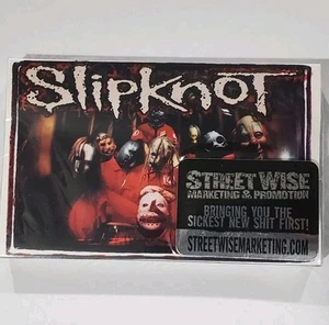 Vintage Slipknot Promo Cassette 1999 Spit It Out Demo & Surfacing SEALED RR390 - Picture 1 of 6