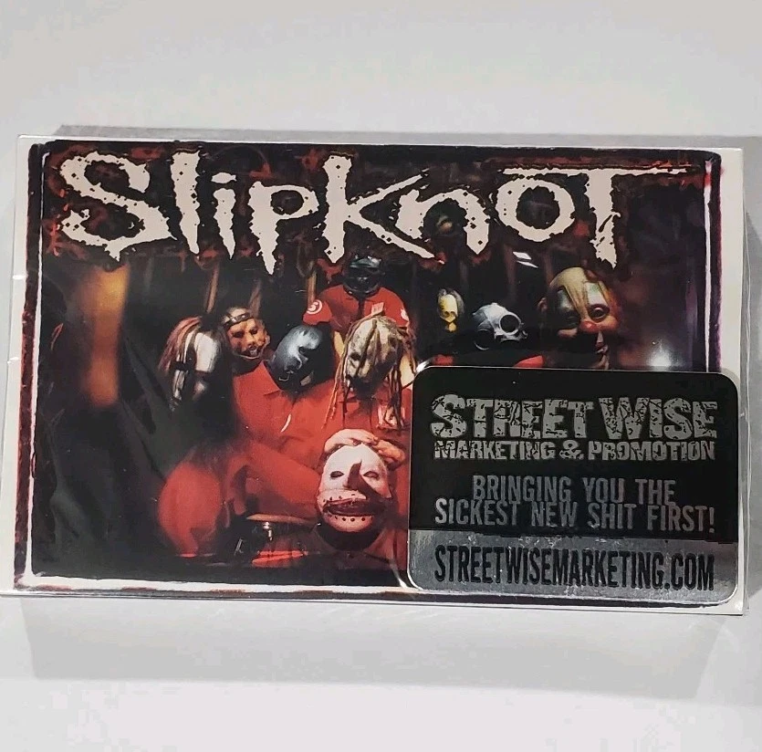 Vintage Slipknot Promo Cassette 1999 Spit It Out Demo & Surfacing SEALED RR390 - Image 1 of 4