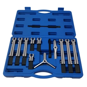 13PC Bearing Removal Tool Kit Professional Gear Puller Set Mechanic Tools - Picture 1 of 12