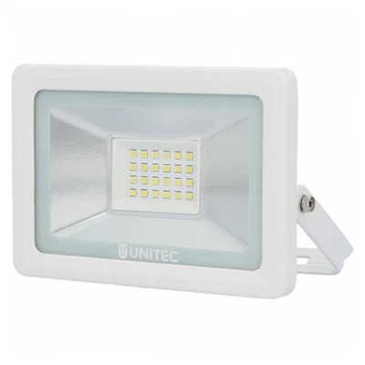 Unitec LED Fluter Strahler Außenleuchte Weiß IP65 14W Tageslicht 6500K kaltweiß - Bild 1 von 4