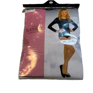Amscan Black Bodysuit. Child M/L. One-Piece. New In Package. - Picture 1 of 8