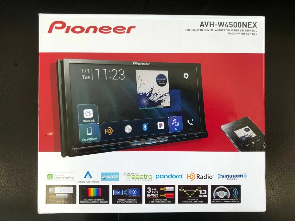 Pioneer AVH-W4500NEX Double DIN 7-inch Touchscreen In-Dash Multimedia - Image 1 of 4