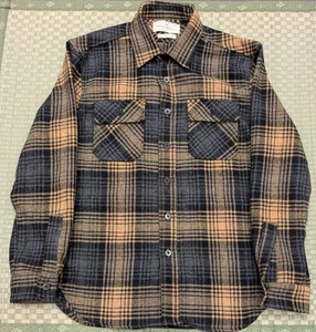 Imogene and Willie Hall CPO Overshirt 100 % Wolle Herren Größe Large Hergestellt in den USA - Bild 1 von 7