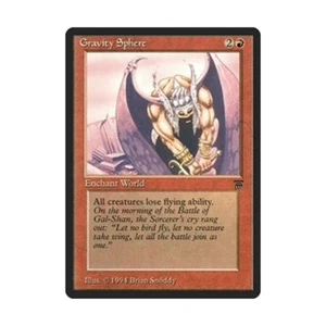 WOTC MtG Legends Italian Gravity Sphere (Italian) (R) NM - Picture 1 of 1