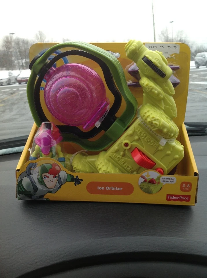 Fisher Price Imaginext Space Alien Ion Orbiter Ship Sounds New Box spaceship ufo - Image 1 of 1