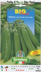 PISELLO NANO PICCOLO PROVENZALE BIG PACK - SEMI ORTICOLI - - Picture 1 of 1