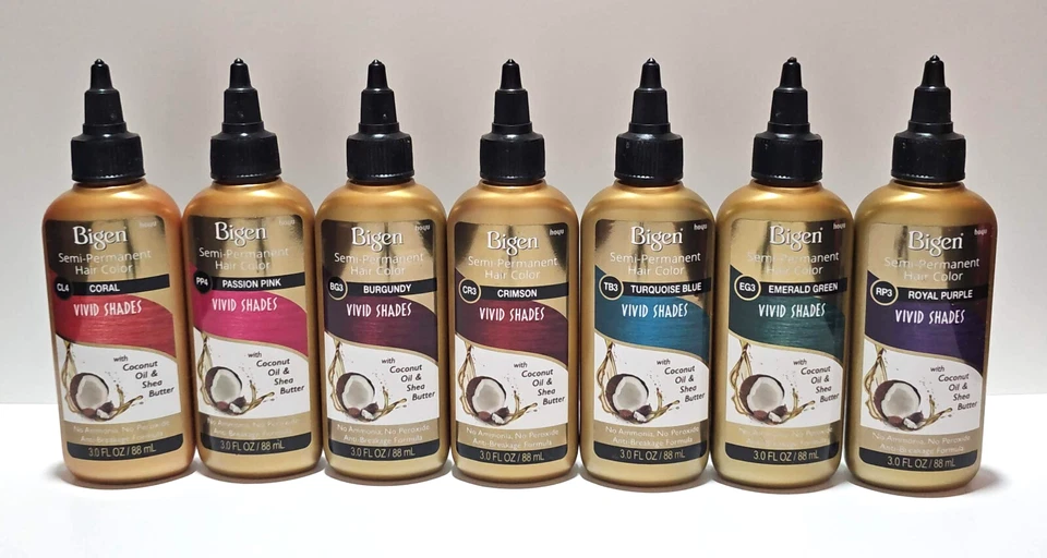 Color de cabello semipermanente Bigen Vivid Shades - 3,0 oz (tú eliges) Foto 1 de 1