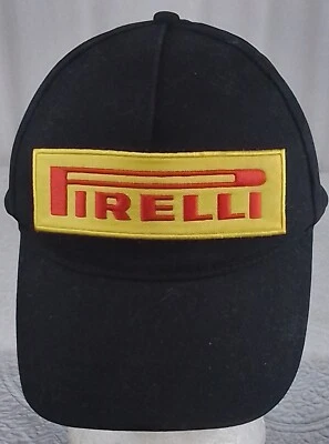 Gorra de béisbol de carreras PIRELLI Tires negra ajustable talla única unisex  Foto 1 de 4