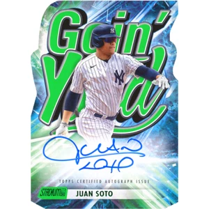 2024 Topps Stadium Club Juan Soto Autograph (Green) - Picture 1 of 4