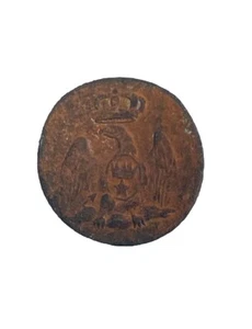 NAPOLEON’S ITALIAN GUARD BUTTON BEREZINA RIVER CROSSING November 1812 - Picture 1 of 2