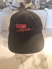 Casino Royale Jackpot Winner Embroidered Baseball Cap Hat Black Pink Strapback