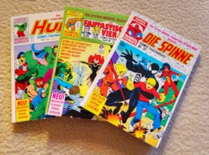 Konvolut Condor Taschenbuch :  Die fantastischen Vier / Der Hulk / Die Spinne - Bild 1 von 9