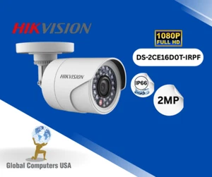 Camera 2MP Bullet DS-2CE16D0T-IRPF 2.8mm HDTVI 20m IR Outdoor 1080p - Picture 1 of 1