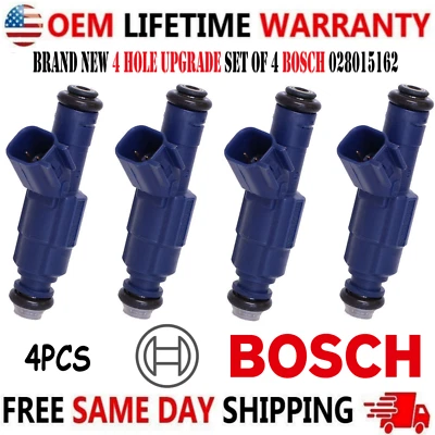 NEW 4 Hole Upgrade BOSCH x4 Fuel Injectors for 2005-2007 Mercury Mariner 2.3L I4 - Image 1 of 4