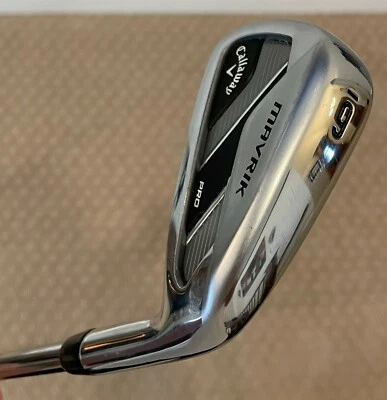 New Callaway Mavrik Pro 6 Iron, Project X 5.5 Graphite Shaft, Black Rubber Grip - Image 1 of 4