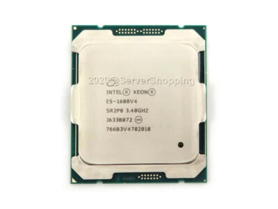 Intel Xeon E5-1680v4 3.40GHz 20MB 8 Core SR2P8 LGA 2011-3 CPU Turbo 4.00 GHz - Image 1 of 4