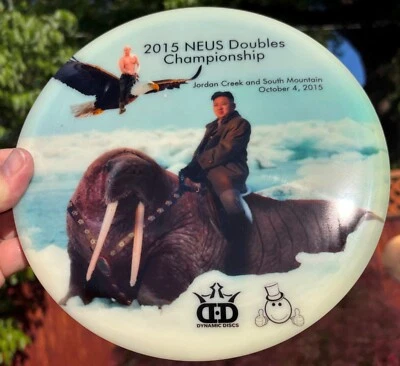 2015 Neus Dynamic Discs Verdict Putin Kim Jong Un Rare  Disc Golf  New OOP #3128 - Image 1 of 4