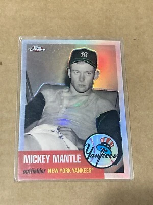2007 Topps Chrome - The Mickey Mantle Story Refractor #MMS18 Mickey Mantle /500 - Image 1 of 2