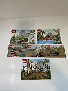 LEGO Adventurers Manual Instructions Lot - Foto 1 di 5