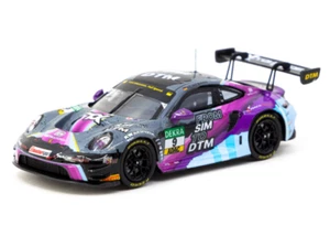 Tarmac 1/64 PORSCHE 911 GT3 R DT 2023 *PURPLE* Die Cast Model - Picture 1 of 6
