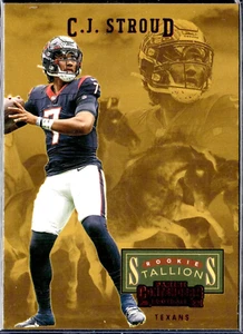 C.J. Stroud 2023 Panini Contenders Football Rookie Stallions Red Foil #6 - Picture 1 of 1