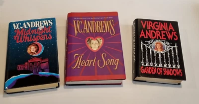 V C Virginia Andrews 3 x Hardcover Book Bundle Lot Horror Mystery Romance - Image 1 of 4