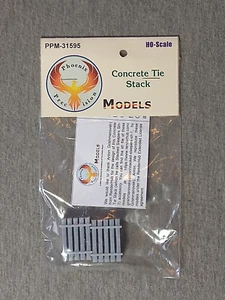 Phoenix Precision Models HO Scale Concrete Tie Stack PPM-31595 ~ TS - Picture 1 of 1