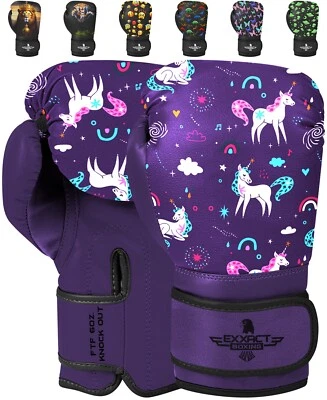 Exxact Sports Knockout Youth Boxing Gloves for Kids (3-10 Years) - Image 1 of 4