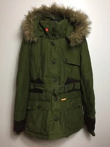 KHUJO Damen Winterjacke Modell: Luge Olive S DEFEKT: Knopf - Bild 1 von 4