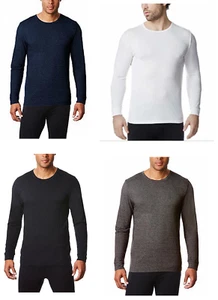 32 Degrees Heat Men’s Performance Mesh Long Sleeve Crew Neck Shirt 1 or2 Shirts - Picture 1 of 25