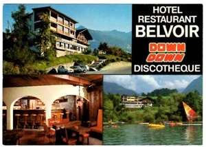 HOTEL BELVOIR Zürich, Schweiz ~ Vintage Diskothek Postkarte ~ KOSTENLOSER VERSAND - Bild 1 von 2