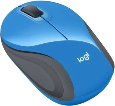 Logitech M187 Ultra-Portable Wireless Mouse - Blue - Image 1 of 3