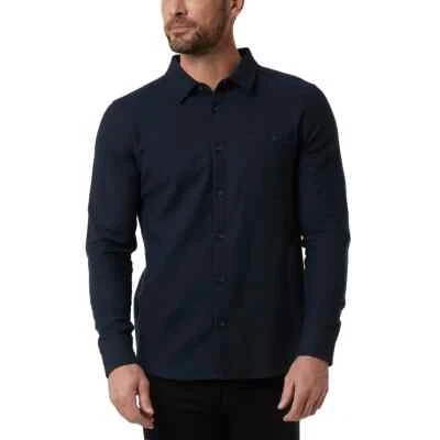 32 Degrees Men's Long Sleeve Button-Up Shirt, Stretch Fabric, Lightweight - Image 1 of 4