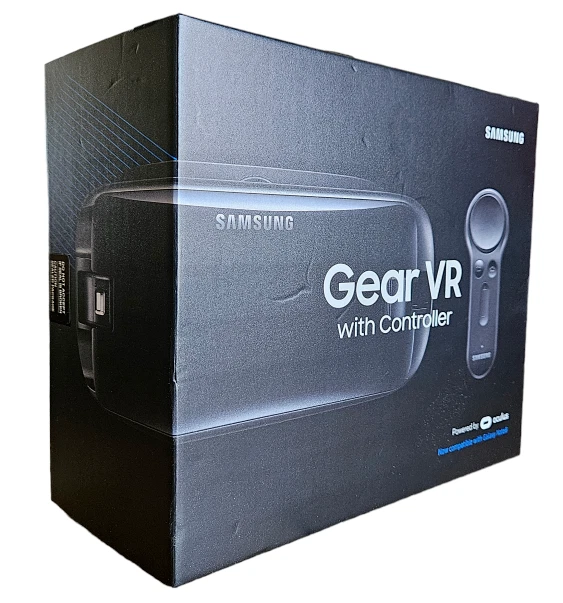 *BRAND NEW* Samsung Galaxy Gear VR Virtual Reality Headset with Controller - Image 1 of 4