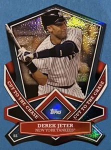 2013 Derek Jeter Topps Cut to the Chase # CTC-3 Die Cut Refractor NY Yankees HOF - Photo 1 sur 3