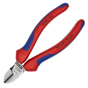 Knipex 5-1/2" Seitenschneider Komfortgriffe hohe Hebelwirkung Schneidezange 7002140 - Bild 1 von 2