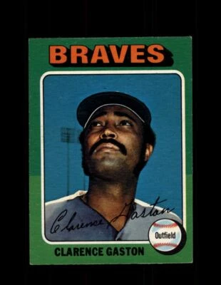 1975 CLARENCE GASTON OPC #427 O-PEE-CHEE BRAVES *R3360 - Image 1 of 2