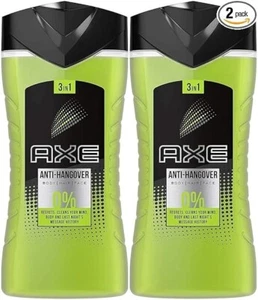 2 New AXE Anti-Hangover, 3 in 1 Body, Hair, & Face Wash Gel, 13.52 oz each - Picture 1 of 1