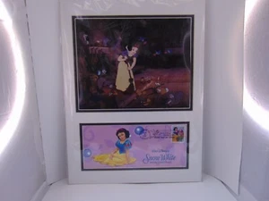 2005 Foto USPS Briefmarke Walt Disney, Disney Schneewittchen & Dopey Ersttagsausgabe - Bild 1 von 6