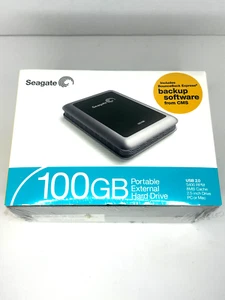 Seagate 100 GB Portable External Hard Drive ST9100801U2-RK - Picture 1 of 5