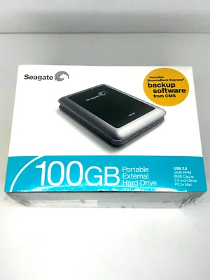Seagate 100 GB Portable External Hard Drive ST9100801U2-RK - Image 1 of 4