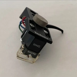 SHURE N44G Replacement Stylus for Turntable M44G Cartridge + Technics Head Shell - Picture 1 of 8